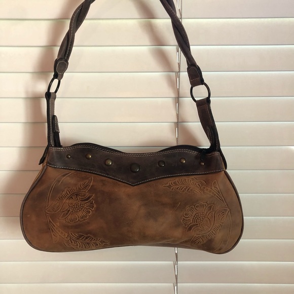 Handmade Leather Shoulder bag - Picture 3 of 4
